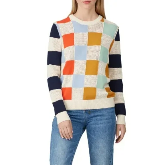 Tory Sport Checkered Pullover Sweater - Picture 3 of 11